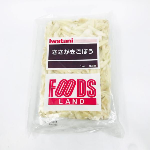 岩谷産業 フーズランド ごぼう笹がき 1kg BQF 冷凍　爆買