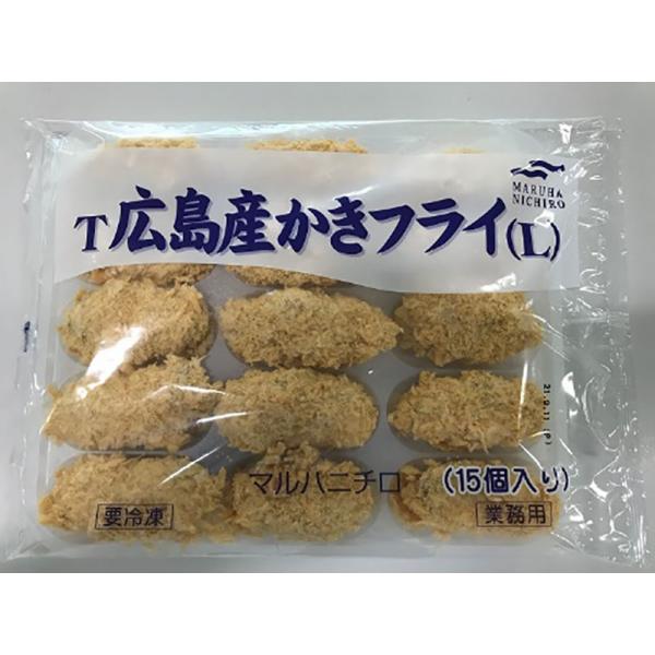 マルハニチロ T広島産カキフライL 500g （15個）　冷凍