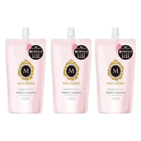 【まとめ買い】3個 セット マシェリ パーフェクトシャワー (しっとり) 詰め替え用 寝癖直し用 ス...