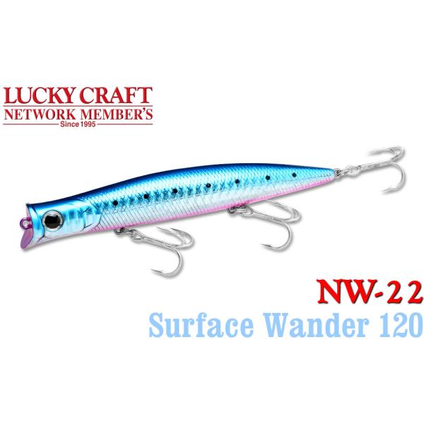 ラッキークラフト NW-Amigo 22 サーフェスワンダー120