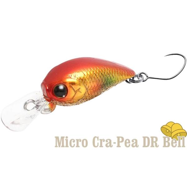 ラッキークラフト ハゼ マイクロ クラ・ピーDR Bell - ハゼカラー