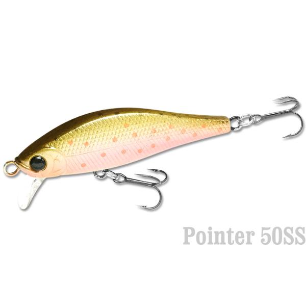 ラッキークラフト ポインター50SS ~Super Sinking~ - 渓流カラー
