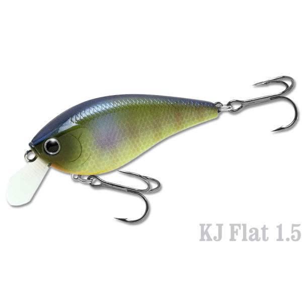 ラッキークラフトUSA KJフラット1.5