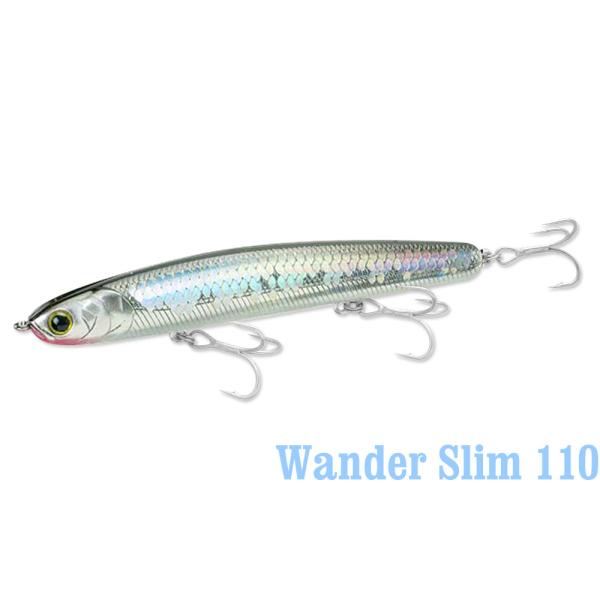 ラッキークラフトUSA ワンダースリム110 - ソルトカラー