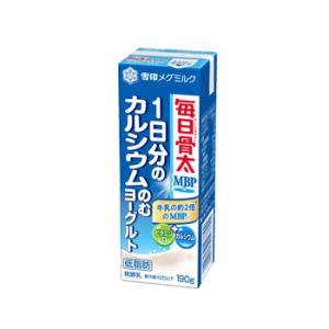 雪印メグミルク 毎日骨太MBP1本で1日分Ca 200ml 紙パック 36本 (18本入