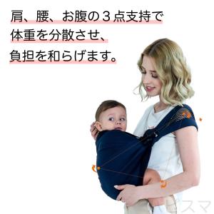 スリングベルト 抱っこ紐 おんぶ紐 ベビー キ...の詳細画像2