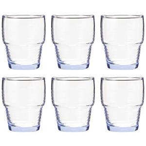 東洋佐々木ガラス グラス タンブラー ブルー 240ml HS スタック 日本製 食洗機対応 00368HS-SF 6個入り｜hapitize