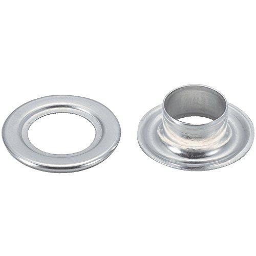 TRUSCO(トラスコ) 両面ハトメ アルミ 10mm 200組入 THP-A10