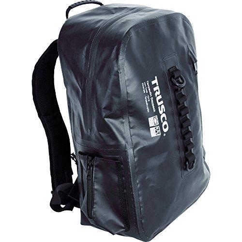 TRUSCO(トラスコ) 防水ターポリンデイパック ブラック TDYB-BK