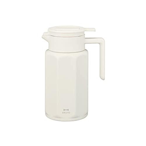 BRUNO 卓上ポット ポット コンパクト 保温 保冷 真空二層 0.75L フッ素コーティング コ...