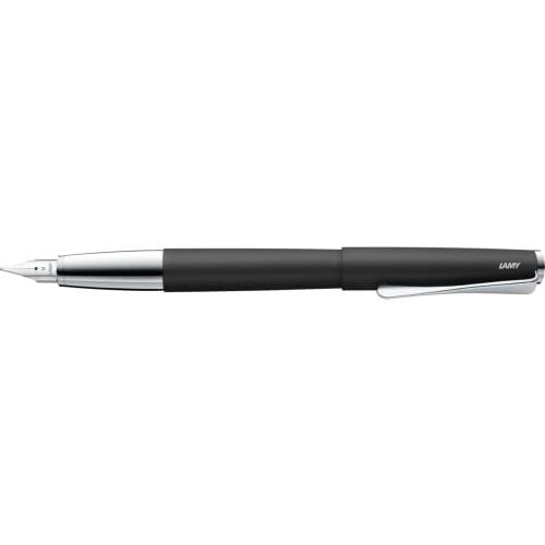 LAMY ラミー 万年筆 ペン先F(細字) ステュディオ マットブラック L67-F 両用式 正規輸...