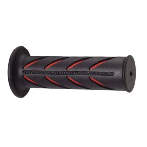 キジマ (kijima) バイク バイクパーツ グリップ SP1 ブラック/レッド 110/114X...