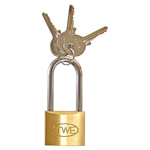 WAKI TWE ツル長シリンダー錠 40X48mm