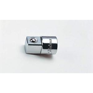 トラスコ中山(TRUSCO) 山下工業研究所 コーケン 3/8(9.5mm)SQ. アダプター 凸1/2(12.7mm)SQ. 3344A｜hapitize