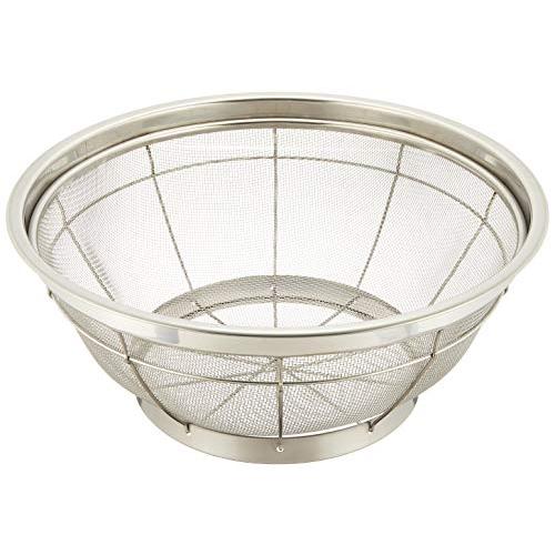 遠藤商事 ざる 業務用 浅型 NEWマンモス 35cm ステンレス 中国製 AZL4335