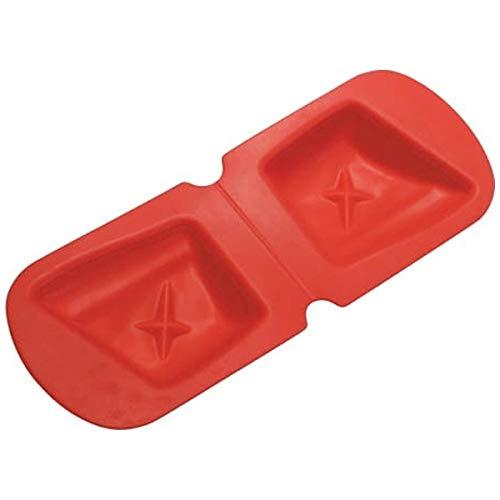 旭 アサヒ ソフト食シリコン型 魚型 レッド AS-R BSL3001
