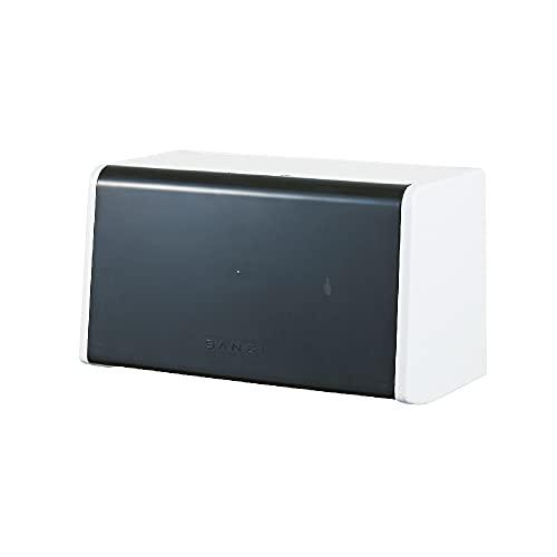 SANEI ペーパータオル容器 壁付 約400枚収納 ブラック ABS樹脂 W45-CH ?14 x...