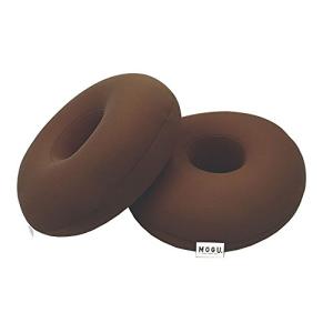MOGU(モグ) ビーズクッション 茶 セット品 サークルパッド 2個セット ブラウン (全長約22.5cm)｜川西ストア