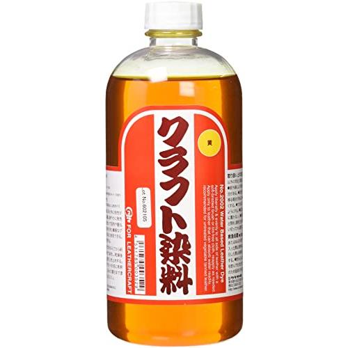 クラフトシャ(craftsha) クラフト社 液体染料 クラフト染料 500cc 黄 2002-02