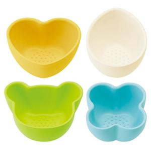 SKATER 離乳食 小鉢 4個セット キャンディ カラー 日本製 BBLS1Q｜hapitize