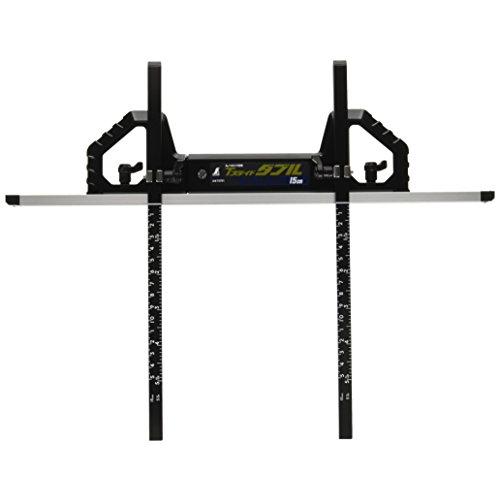 シンワ測定(Shinwa Sokutei) 丸ノコガイド定規 Tスライド ダブル 併用目盛 突き当て...