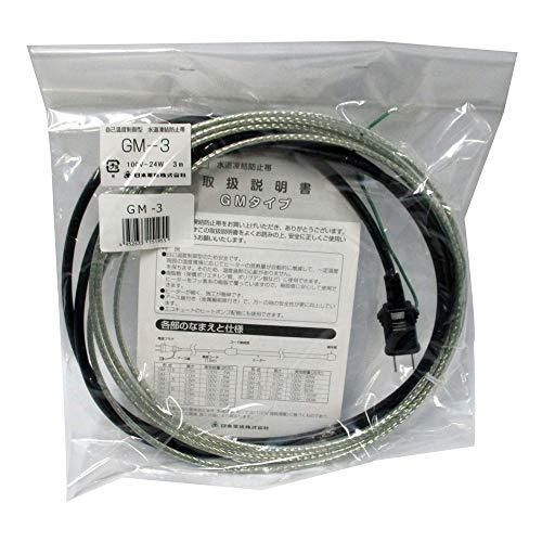 日本電熱 日本電熱 凍結防止帯 プラチナヒーター 樹脂管 銅管用 3.0m GM−3 GM−3 本体...