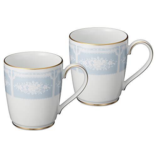 Noritake ノリタケ マグカップ ( ペアセット ) 280cc レースウッドゴールド 2個 ...