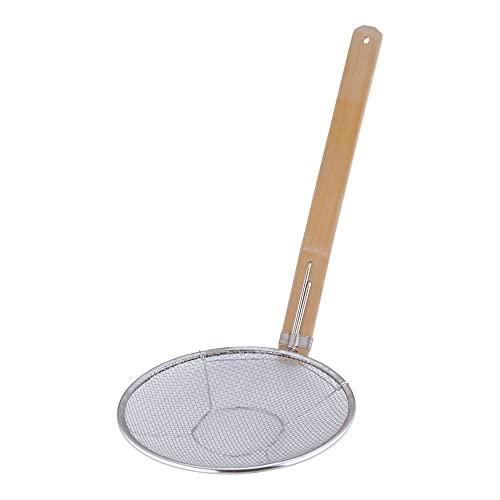 遠藤商事 業務用 竹柄そば揚 24cm 立柄 18-8ステンレス ASB6924