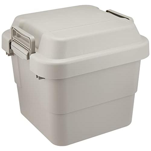 TRUSCO(トラスコ) トランクカーゴ 収納ボックス 30L グレー GYC-30