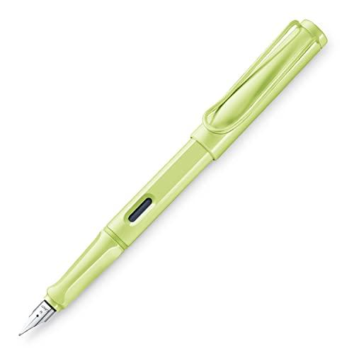 LAMY ラミー 万年筆 F 細字 サファリ スプリンググリーン LD0SG-F 両用式 限定 正規...