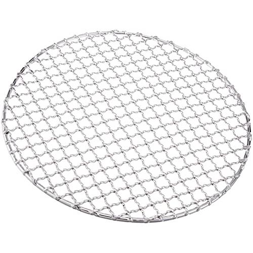 遠藤商事 焼網 業務用 クリンプ目 丸型 26cm 18-8ステンレス 日本製 DTH06026