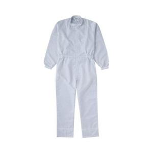TRUSCO(トラスコ) 制電糸グリッド仕様フード無つなぎ服 ホワイト 3L TCOG-W-3L｜hapitize