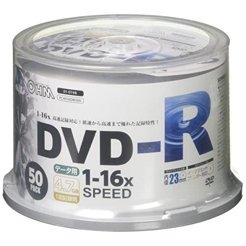 DVD-R16Xデータ用50Pスピンドル