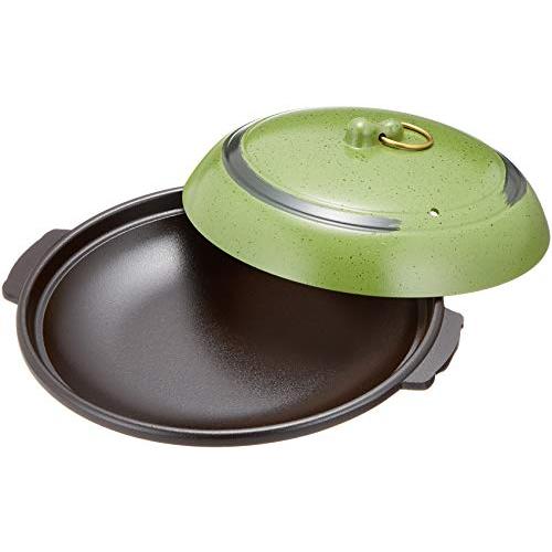 遠藤商事 業務用 陶板鍋 18cm 有磯 浅型 アルミ製 日本製 QTU13191