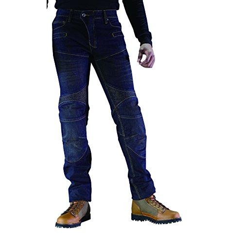コミネ(KOMINE) バイク用 スーパーフィットKVデニムジーンズ DEEP INDIGO M P...