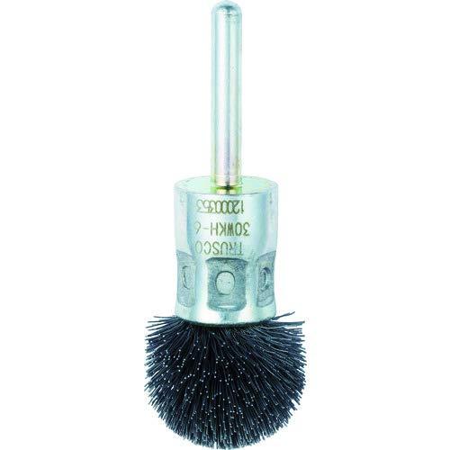 TRUSCO(トラスコ) 傘型ワイヤーブラシ 半円型 Φ30 30WKH-6