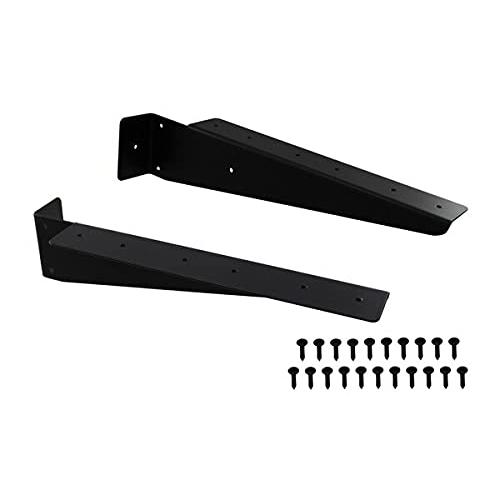 アイワ金属 SPFブラケットロング ブラック 1組入 AP-3029B