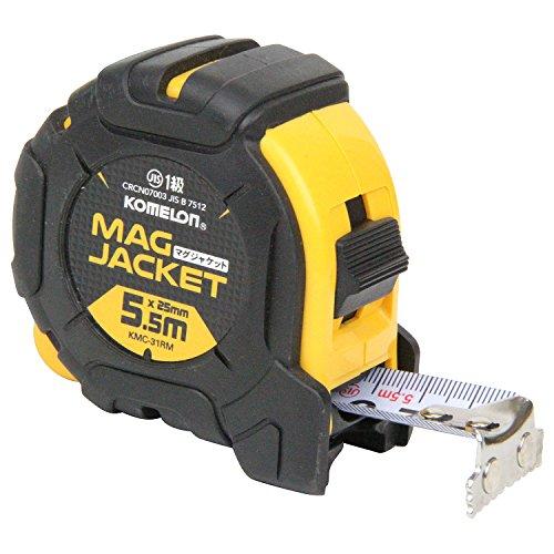 Komelon コメロン コンベックス マグジャケット 25 テープ幅25mm 5.5M KMC-3...