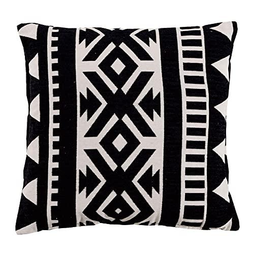 キーストーン カラン クッションカバー オルテガブラック サイズ：約W45 L45 KJ160779