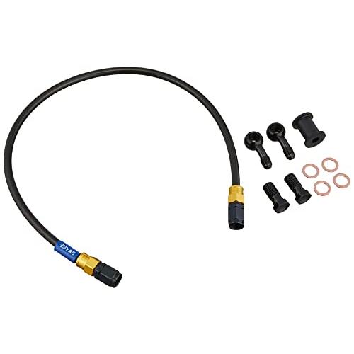 SWAGE LINE(スウェッジライン) リアブレーキホースキット アルミ ゴールド&amp;ブラック/ブラ...