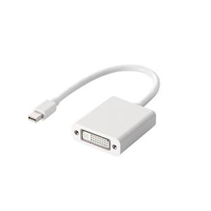 エレコム 変換アダプタ miniDisplayPort-DVI for Mac/Surface/Lenovo ホワイト AD-MDPDVIWH｜hapitize