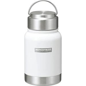 カクセー(Kakusee) ステンレス マグ ボトル 350ml ホワイト 保温 保冷 水筒 広口 ハンドル付き キズつきにくい パウダーコーテ｜川西ストア