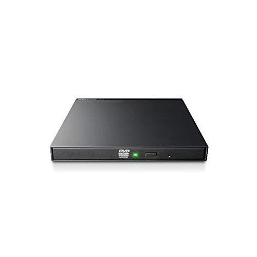 ロジテック DVDドライブ/USB2.0/薄型/Type-Cケーブル付/ブラック