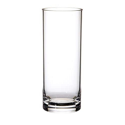 FOYER 割れない 花瓶 フラワーベース ポリカーボネート おしゃれ 高さ 25 cm 幅 10 ...