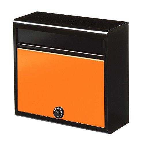 グリーンライフ ポスト 壁掛け【日本製】 スチール製 A4封筒(角形2号)対応 ダイヤル錠 スリム ...