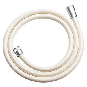ガオナ これカモ シャワーホース 取替用 2.3ｍ(アダプター付 ほとんどのメーカーに対応 アイボリー) GA-FK032｜hapitize