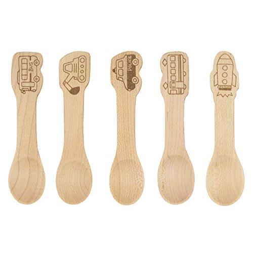 【TOUGEIギフト】カトラリーセット drive(ドライブ) 子ども用 木製スプーン 5点食器セッ...