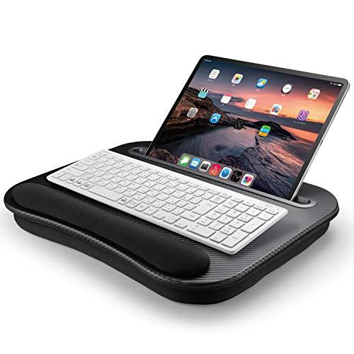 エレコム タブレット・ノートPC用テーブル リストレスト付 ハンドル付 15.6インチ 幅405×奥...