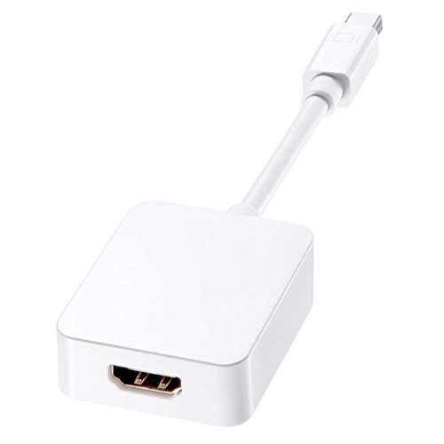 サンワサプライ 4K対応Mini DisplayPort-HDMI変換アダプタ 白 AD-MDPHD...