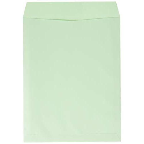 オキナ カラー封筒 角3グリーンP HPK3GN